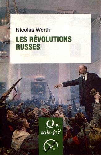 Couverture. PUF. Les révolutions russes, de Nicolas Werth. 2017-01-11